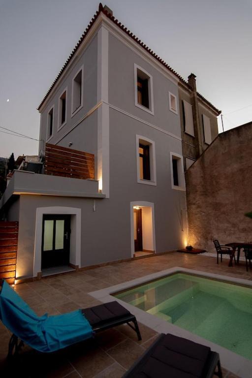 Villa Samos - Renovated Stone Villa With Private Pool- 2 Min From The Sea! Ágios Konstantínos Esterno foto